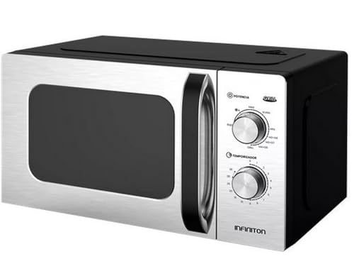 Microondas Infiniton MW-GX2090, 20 Litros, 700 W, Grill, Inox