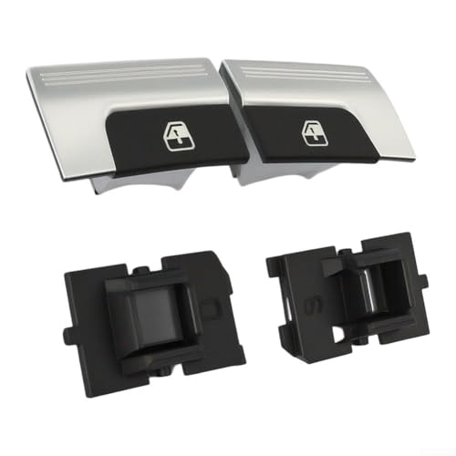 Boutons de lève-vitre Ferrari 458 488 avec support en plastique ABS lot de 2