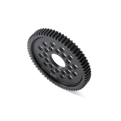 Engrenage Droit 63T Tamiya TB05 TC01 Pièce de Remplacement Acier 06M