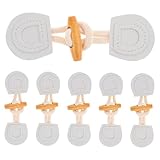 Fermetures à bascule - 🪡 la bascule à coudre est en cuir pu avec une corde, le bouton dessus est en bois, robuste et pas facile à casser, adapté à une utilisation pendant un certain temps.