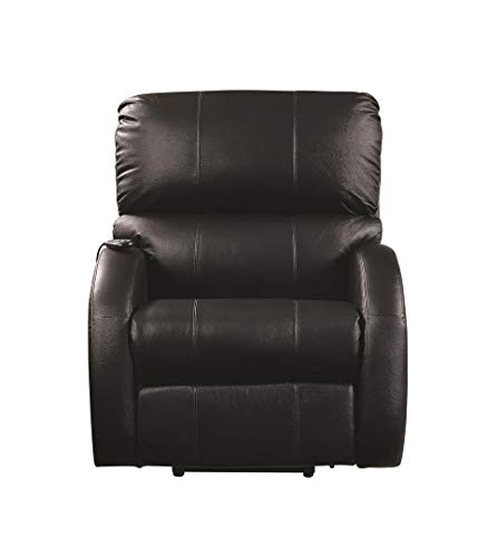 Coaster Home Upholstered Power Lift Recliner Black