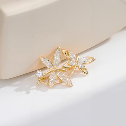 Image of Fashion Dragonfly Booch Pin Jewelry Gift for Women