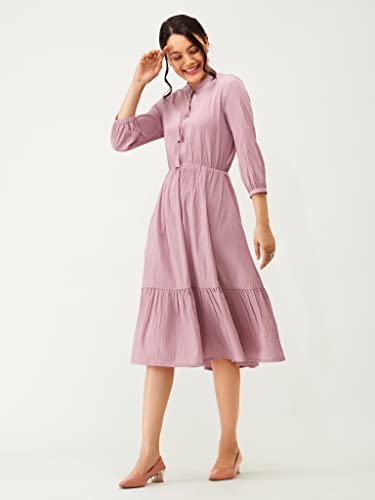 Image of AASK Women Fit and Flare Dress