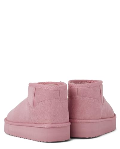 Image of The Children's Place Girls' Girls Mini Ankle Platform Boot, Faux-fur Lined