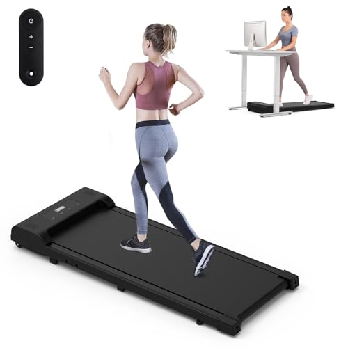 Aunguuk Laufband, Walking Pad für den Heim- und Bürogebrauch, geräuscharme Laufbänder mit...