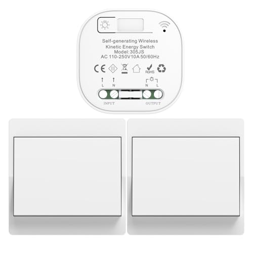 Cerhot funk lichtschalt funkschalt 230v funk lichtschalter ohne...