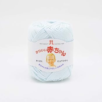 Amazon ハマナカ かわいい赤ちゃん ピュアコットン 毛糸 並太 色番4 40g 約105m 1袋5玉 毛糸 編み糸 通販