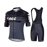 UGLY FROG Maillots Ciclismo Hombre Conjunto de Ropa Verano Bicicleta Manga Corta +Pantalones Cortos DTMX01