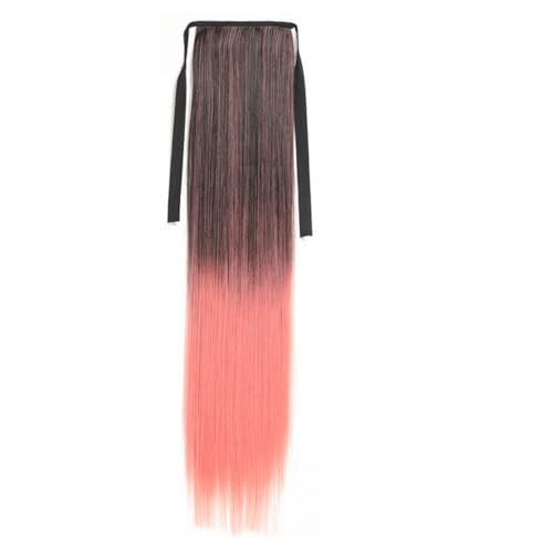 Extension de queue de cheval en cheveux humains et postiche lisse cosplay
