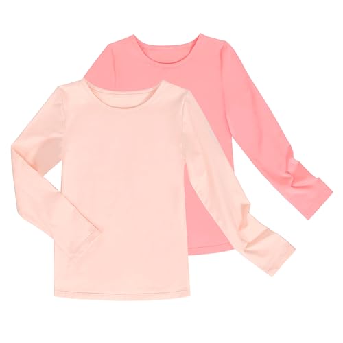 Sunny Fashion Pack Girls Top Tee Shirt Base Layer Comfort Cotton