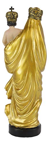 Figura decorativa de Virgen con Niño de 8.75 pulgadas miniatura 4