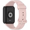 Replacement Straps Compatible with Xiaomi Smart Band 9 Pro Strap, 3 Pack Soft Silicone Sports Watch Strap Wristbands for Women Men (White+Pink+Beige) #2