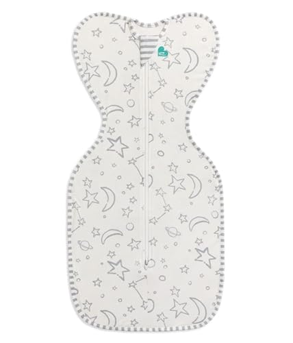 Image of Love to Dream Swaddle UP Silky-Lux 1.0 TOG, Cream, Newborn, 5-8.5 lbs, Super Soft and Luxurious 100% Viscose, Allow Baby to Sleep in Their Preferred Arms Up Position