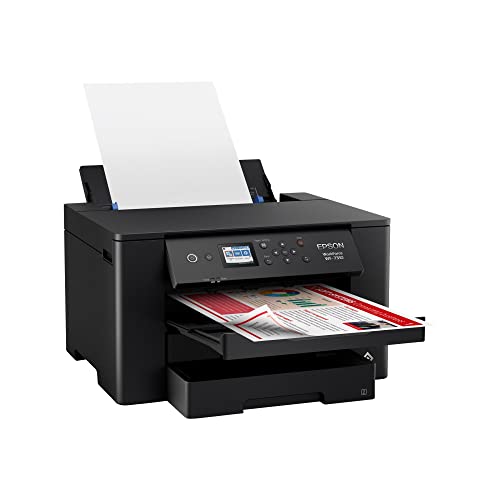 Epson Workforce Pro WF-7310 Wireless Wide-Format Printer with Print up to 13" x 19", Auto 2-Sided Printing up to 11" x 17", 500-sheet Capacity, 2.4" Color Display, Smart Panel App, Medium,Black - Image 4