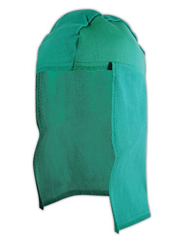 Chicago Protective Apparel 640-GR-SAFARI-2X Welding Beanie, Xx-Large, Green
