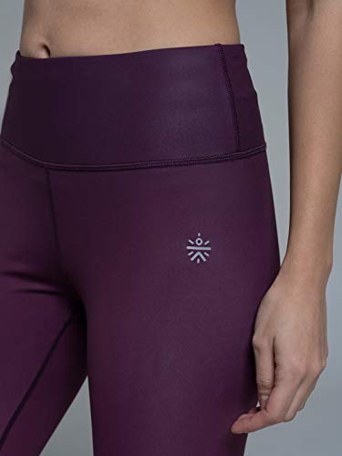 Image of CULT Women's High Waist AbsoluteFit Ombre Print Tights, Workout Tights for Women, 4-Way Stretch, Sports Leggings for Yoga, Gym, Cardio, Moisture-Wicking, Active Wear