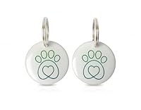 Kompatibel mit Sureflap Surefeed Microchip RFID Halsband-Tags Disc Key Ersatz (2 Stück)