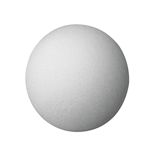 212 Main Ball Styrofoam Shape, 3 in., White - Pack of 12