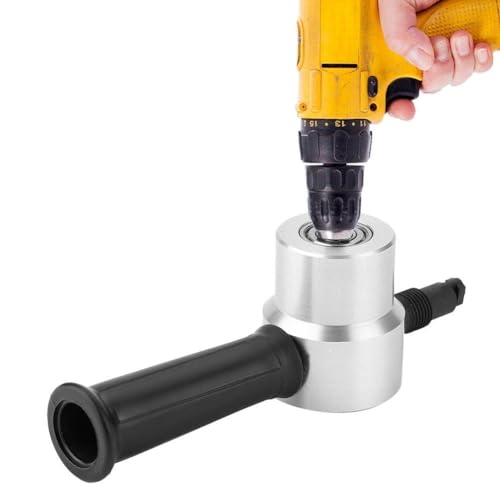 Accesorio de Taladro Eléctrico, Herramienta de Corte Portátil, Cortador de Láminas de Metal de Doble Cabezal