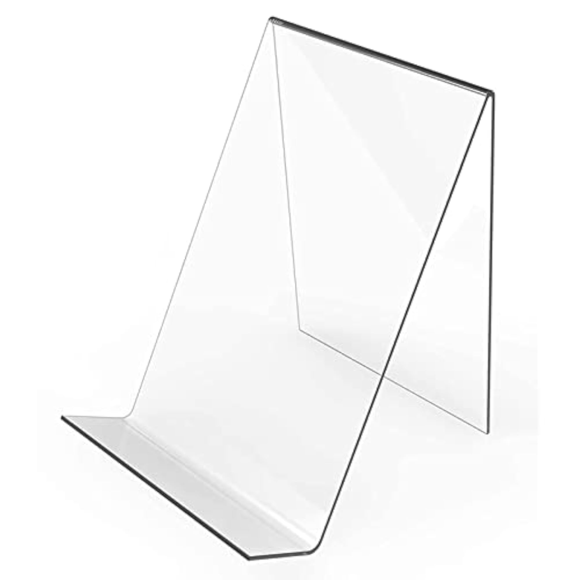 Clear Acrylic Book Display Stand Holder for Table & Shop