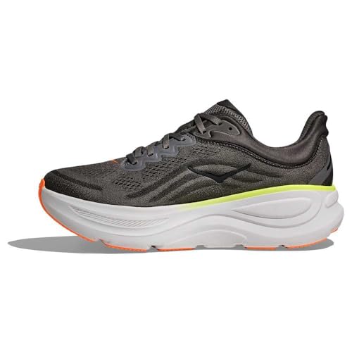 Hoka Men's Bondi 9 Asphalt Grey/Gravel 10 Medium