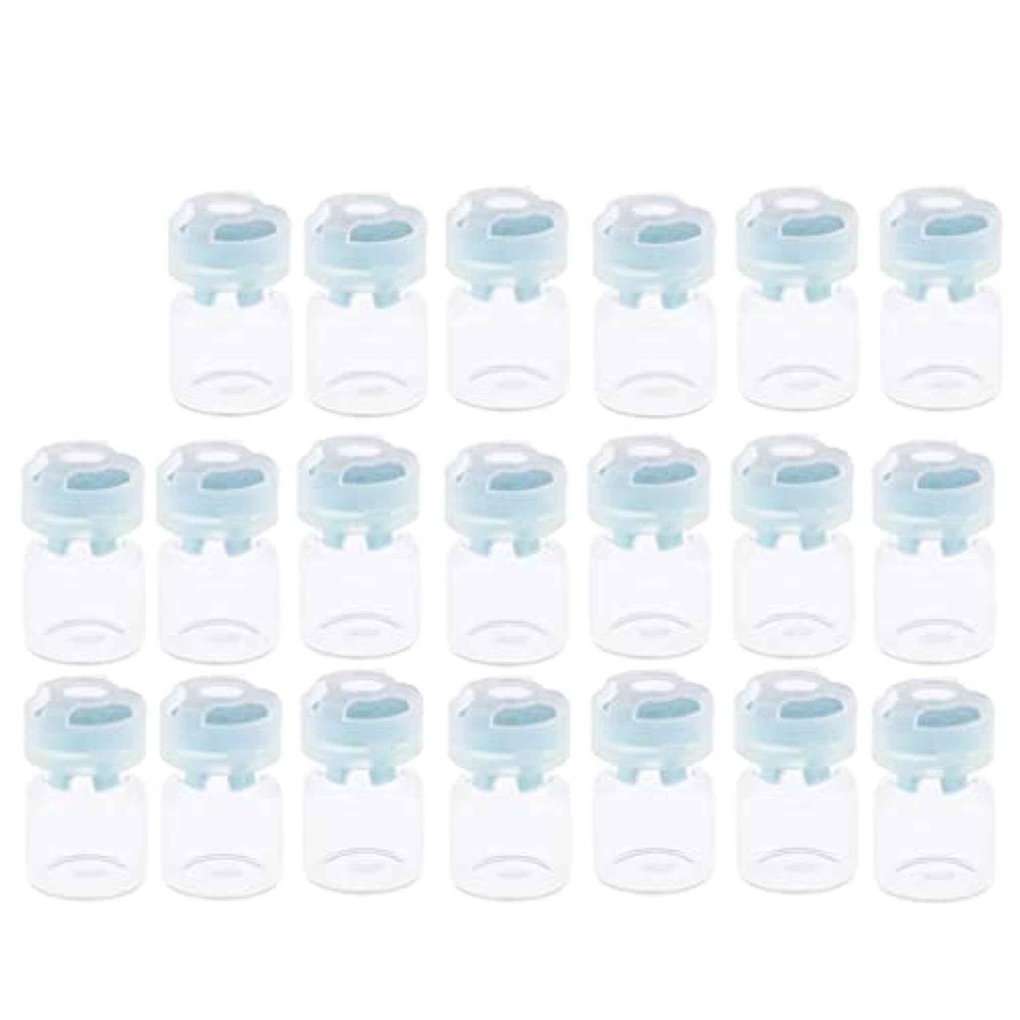 4x20Pcs Empty Sealed Sterile Serum Powder Vials Bottle Container