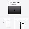 Apple 2024 MacBook Pro Portatile con chip M4 Pro, CPU 14 core e GPU 20 core: display Liquid Retina XDR 16,2", 24GB di memoria unificata, 512GB di archiviazione SSD; color Nero siderale #5