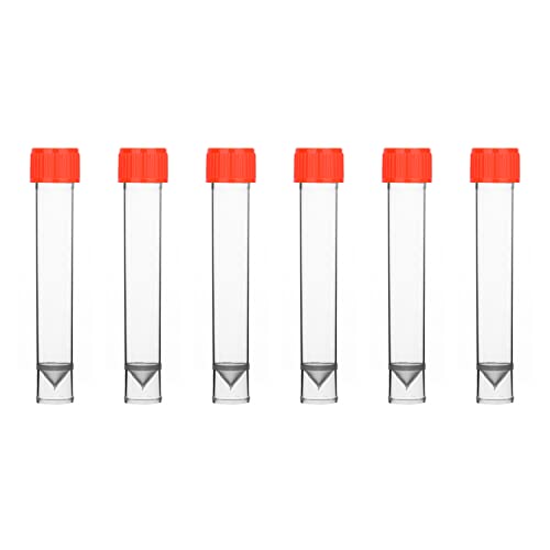 stonylab Graduated Cryogenic Tubes, 10 ml Free-Standing Polypropylene Cryogenic Storage Vials with Cap and Silicone Gasket, Pack of 100 by stonylab - Used condition - CA$7.27