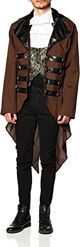 Forum Steampunk Jack Complete Costume, Brown, One Size #TOP1