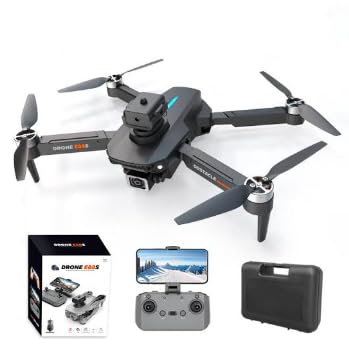 MILAAN CREATION GPS Drone with Dual 1080P Camera, Foldable Drones RC Quadcoper for Adults, Beginners -  E88s Pro