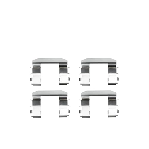 Image of Detroit Axle - Front Brake Pads for Hyundai Sonata Tucson Kia Sportage Cadenza Soul EV Rondo, Ceramic Brake Pads w /Hardware Replacement