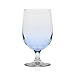 Libbey Montibello Iced Tea Goblet Beverage Glasses, Set of 6, 16 oz, Clear With Blue Tint