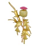 Elegante spilla verde primula da donna, ago leggero in lega di zinco, accessorio in stile country per cappotti, cardigan, spilla primula