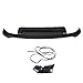 HECASA Black Hood Molding Trim Compatible with 2007-2011 Toyota FJ Cruiser Replacement for TO1235102 7618035031C0