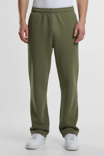 Image of dockstreet Men's /Unisex Open Bottom Drawstring Pure Cotton Stretchable Baggy Jogger Pants