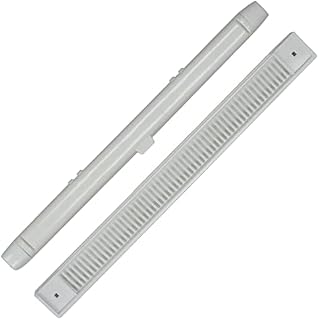 Window 5X Trickle Slot Vent 407mm White for uPVC Double Glazing & Timber Windows Reduces Condensation, Damp & Steam in Windows Fully Adjustable (5 Pack)