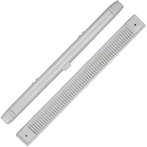 Rejilla de ventilación para ventanas de uPVC y de madera en color blanco Cover