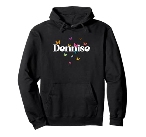 DENNISE - Adorable girl name with colorful Butterlies �p�[�J�[