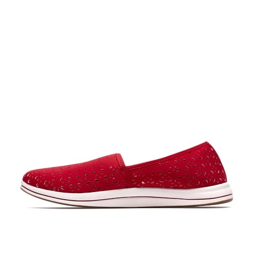 Clarks Breeze Lily para mujer: comodidad con estilo cereza para tus paseos diarios 2