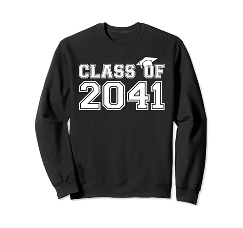 Class of 2041 grow with me graduate 2041 first day of school sudadera