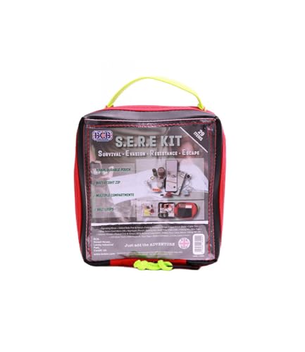 BCB International - Kit de Survie S.E.R.E - BCB International - Rouge