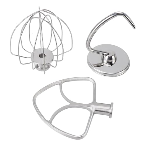 Batidor plano y accesorios de acero inoxidable para repostería en casa 7