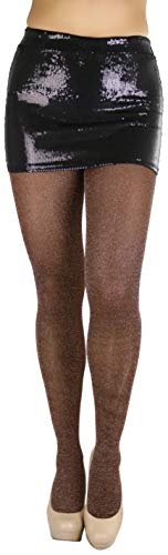 ToBeInStyle Women's Dazzling Shimmer Tights4