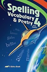 Paperback Vocabulary, Spelling, Poetry 4, 4th Edition Book