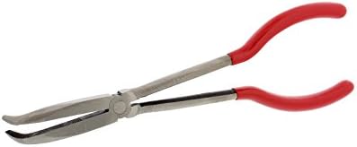 ABN Long Reach 10in 90-Degree Bent Nose Pliers for Hard-to-Reach Narrow Spaces and Limited Clearance Areas