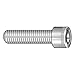 Unbrako 1107449 Alloy Steel Socket Cap Screw, Black Oxide Finish, Knurled Socket Cap Head, Hex Socket Drive, Meets ASME B18.3, Right Hand Threads, 7/16"-14 Thread Size, 1" Length, Fully Threaded (Pack of 100)