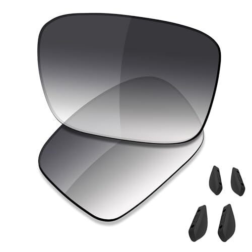 Image of SAUCER Premium Replacement Lenses & Nosepads for Oakley Si Ballistic Det Cord OO9253 | UV400 Protection, Anti-Scratch