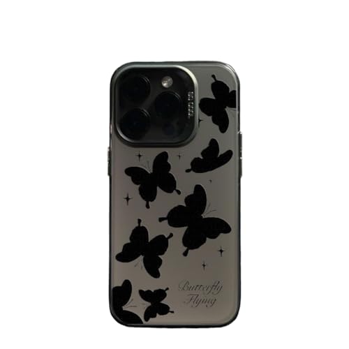 YUINJP iPhone16/15P[X  VGbg Vo[ J[ NGCeBu CX  I [U[ ACtHΉ X}zJo[ IVANZT[ (iPhone16plus,ubN)