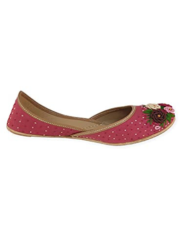 Image of Fulkari Women's Moonshine Multicolored Genuine Soft Leather Juttis | Bite and Pinch Free Jutis | Punjabi Jutti For Ladies | Wedding Flat Stylish Mojari | Bridal Ethnic Flats For Girls |