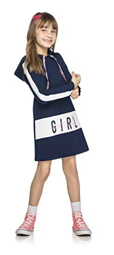 Vestido de Moletom Felpado, Kely Kety, 4 OXFORD